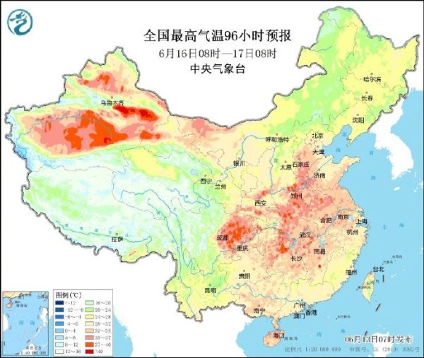 专业配资门户官网 中国气象局：连续高温要来了
