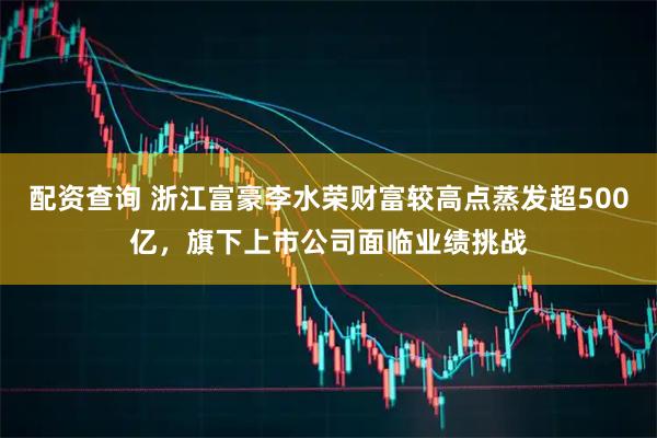 配资查询 浙江富豪李水荣财富较高点蒸发超500亿，旗下上市公司面临业绩挑战